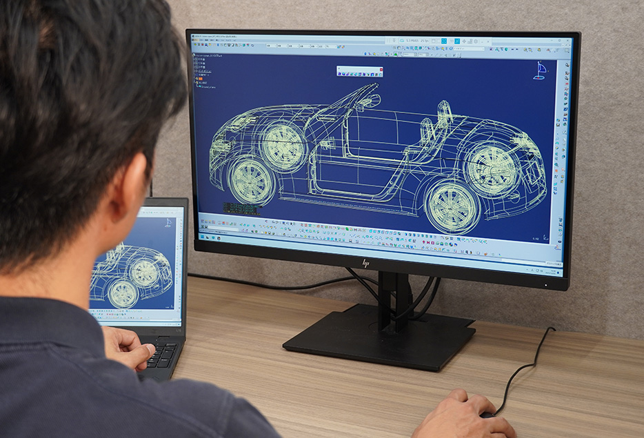 デザインの調整