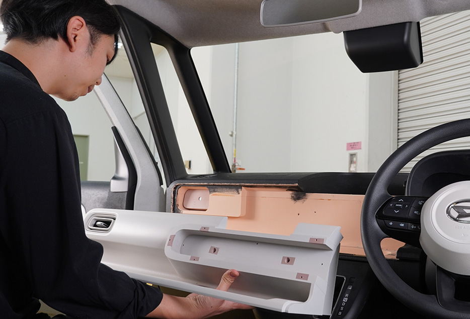 評価用ハードモデルの組み立て